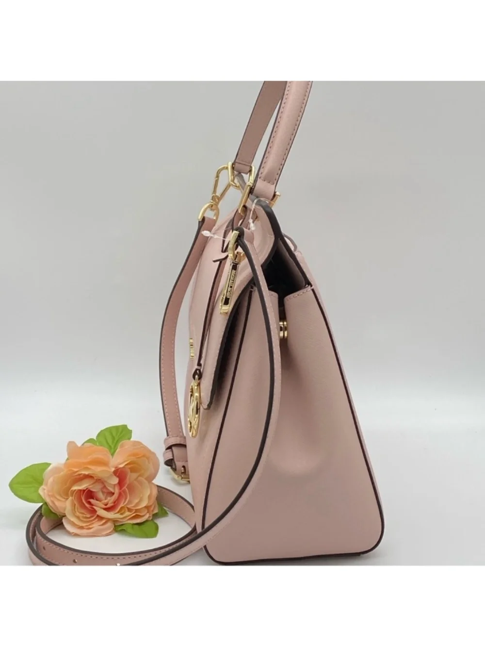 MICHAEL KORS TALIA LARGE TH SATCHEL BLOSSOM